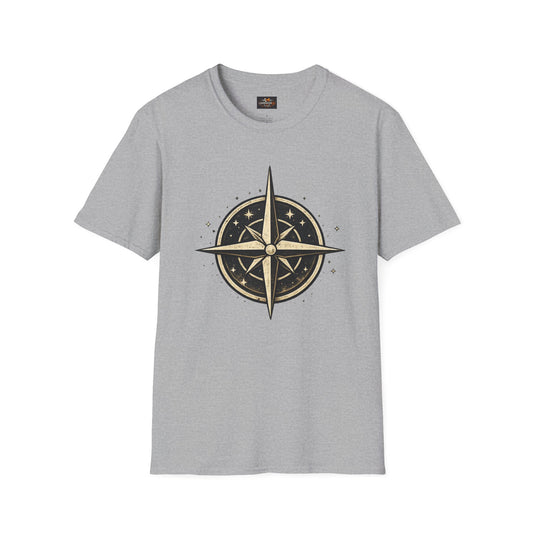 Midnight Freight Club T-Shirt — Born After Midnight Trucker Compass Tee
