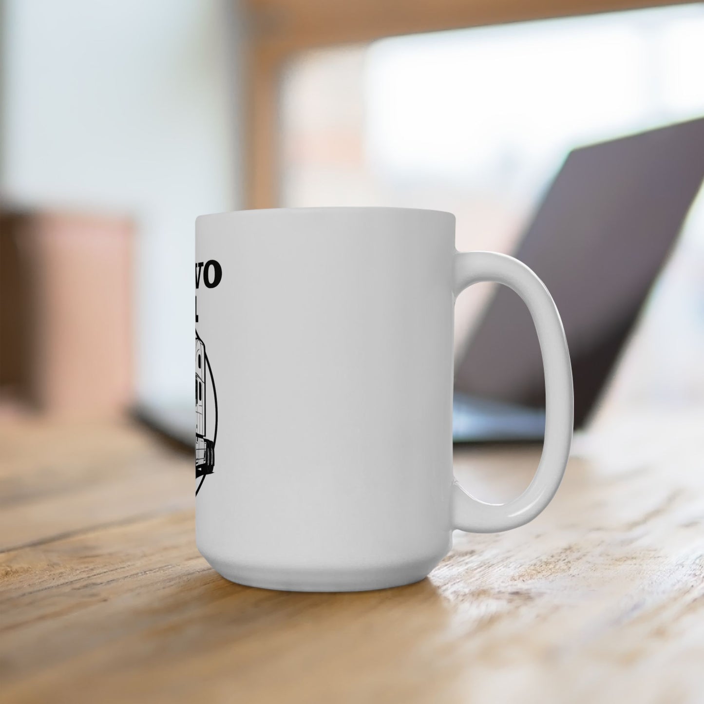 Volvo VNL Truck Ceramic Mug – Semi Truck Driver Coffee Cup (11oz & 15oz)