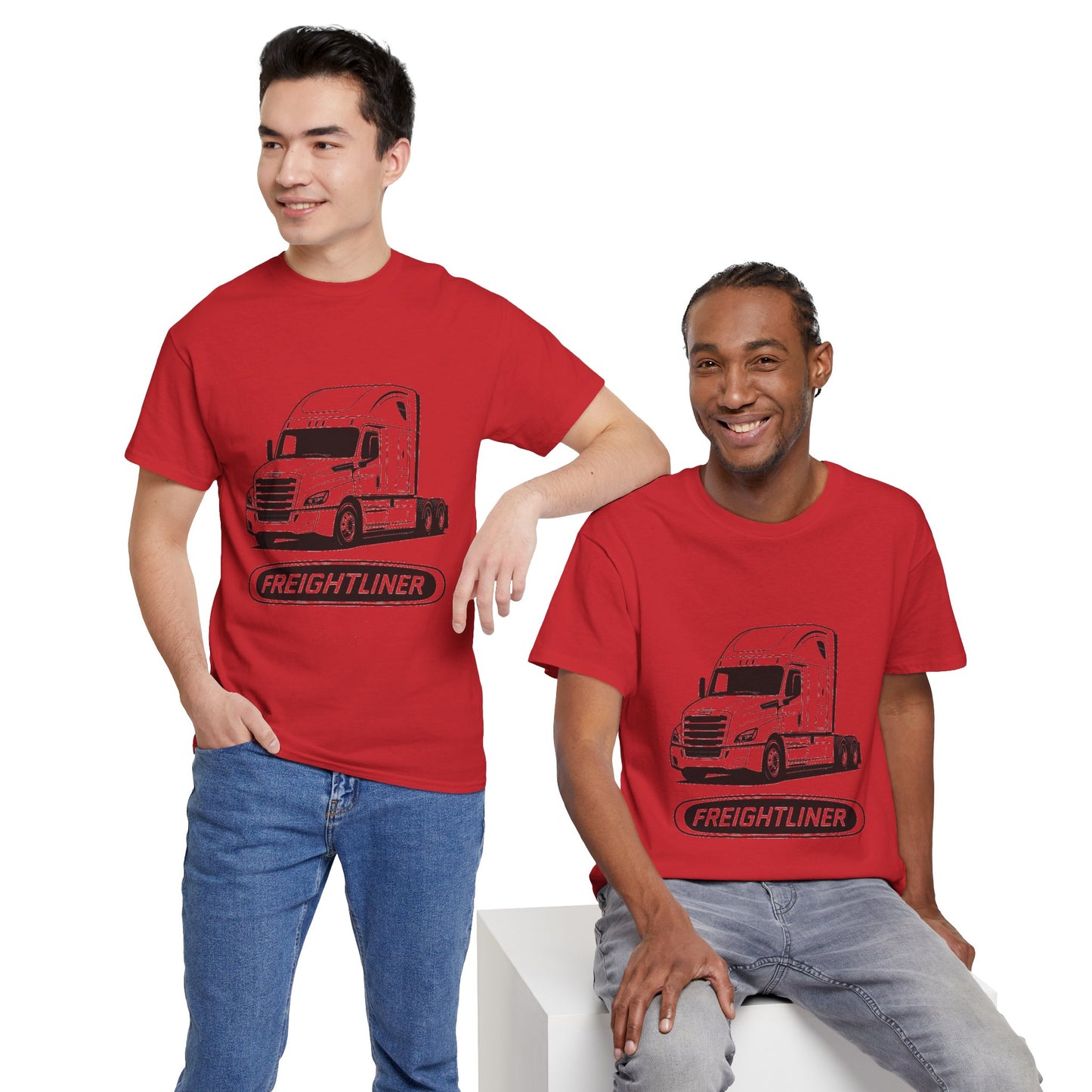 Freightliner Truck Graphic Tee — Semi Truck Driver T‑Shirt