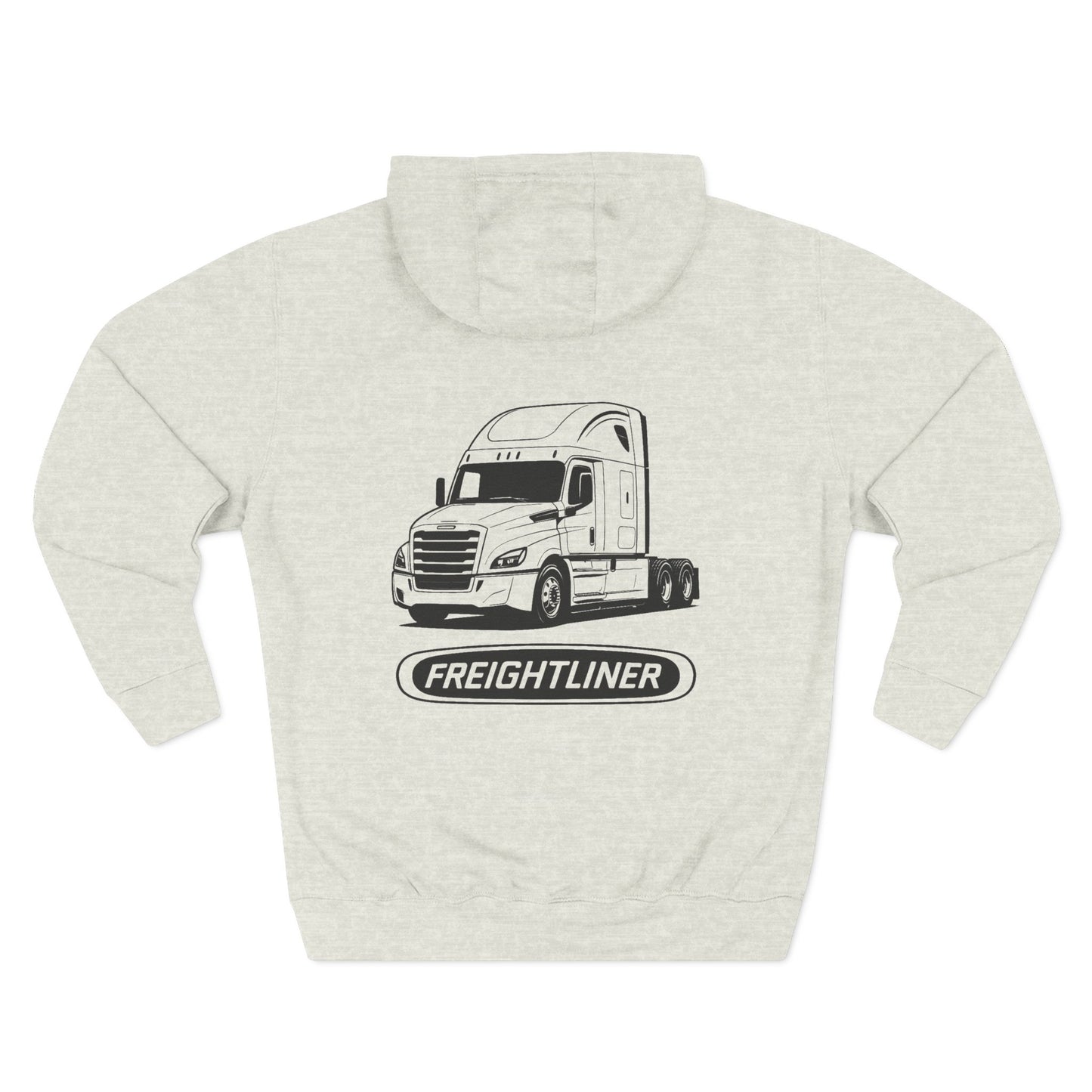 Freightliner Truck Hoodie — Classic Semi-Truck Logo Pullover