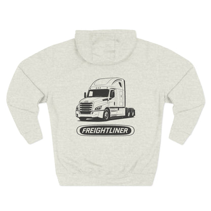 Freightliner Truck Hoodie — Classic Semi-Truck Logo Pullover