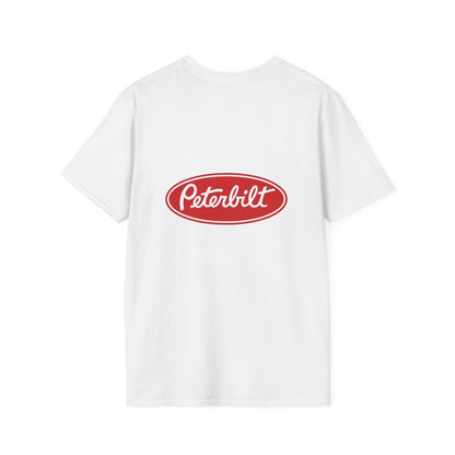 Peterbilt Red Semi Truck T-Shirt — Classic Logo Trucker Tee