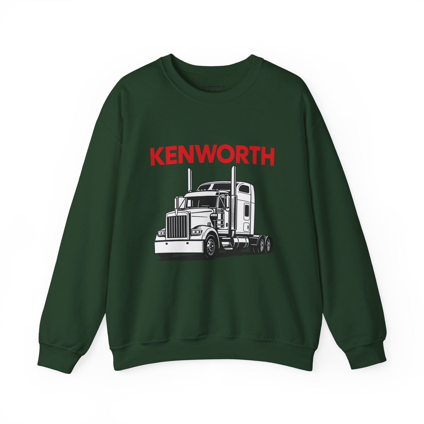 Kenworth Semi Truck Crewneck Sweatshirt — Classic Trucker Graphic