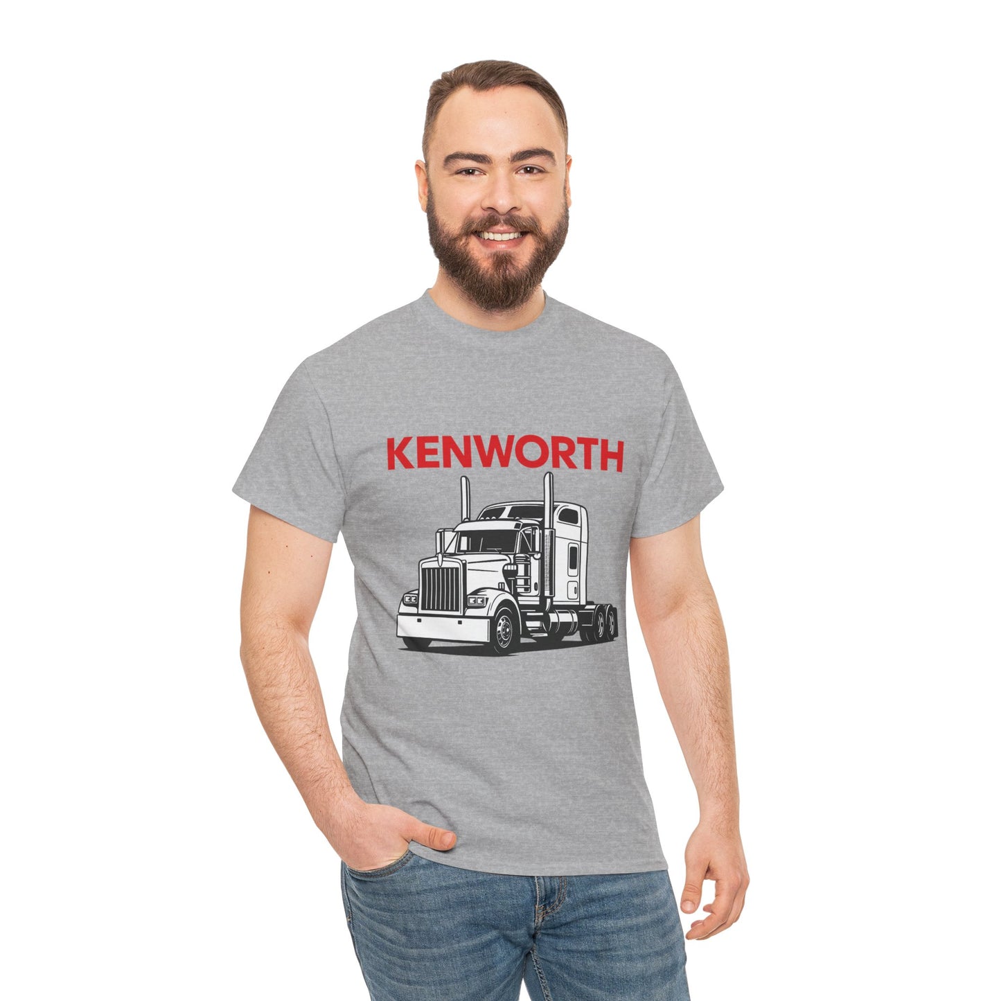 Kenworth Semi Truck Tee — Trucker Graphic T-Shirt