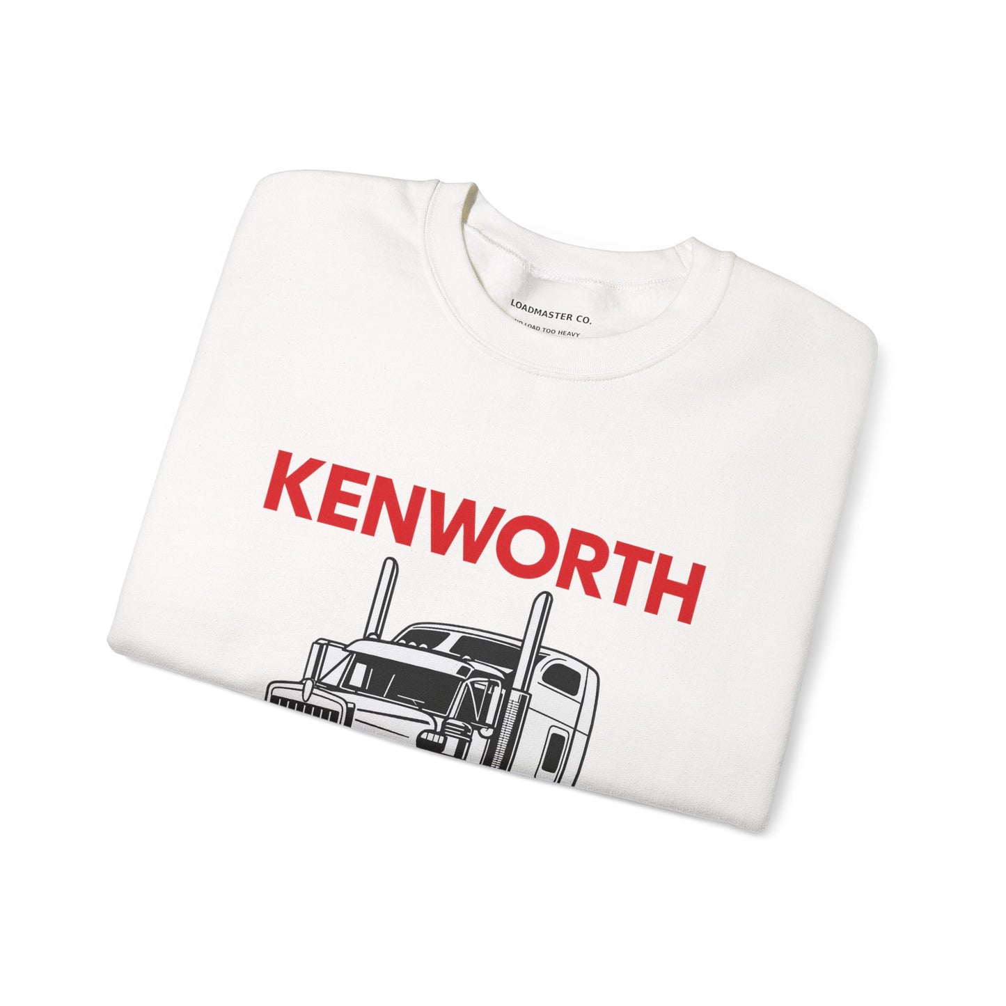 Kenworth Semi Truck Crewneck Sweatshirt — Classic Trucker Graphic