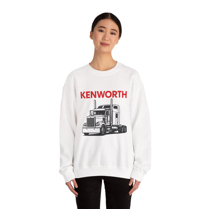 Kenworth Semi Truck Crewneck Sweatshirt — Classic Trucker Graphic