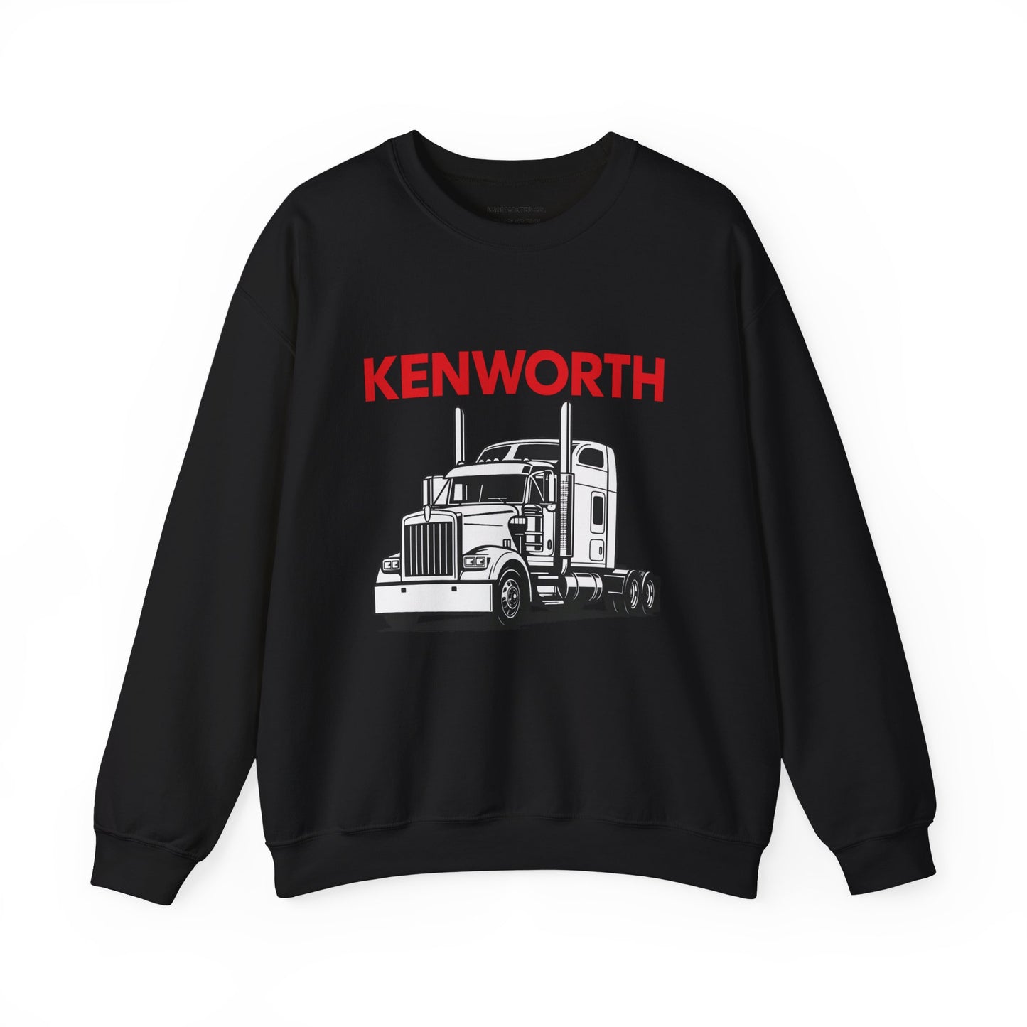 Kenworth Semi Truck Crewneck Sweatshirt — Classic Trucker Graphic
