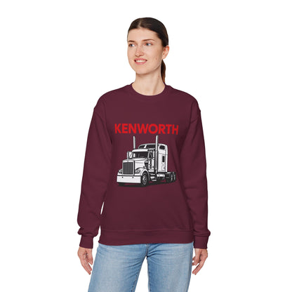 Kenworth Semi Truck Crewneck Sweatshirt — Classic Trucker Graphic