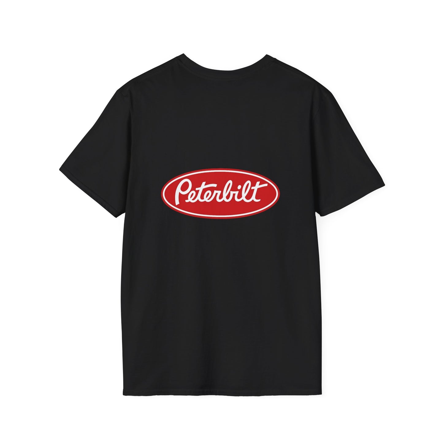 Peterbilt Red Semi Truck T-Shirt — Classic Logo Trucker Tee