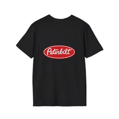 Peterbilt Red Semi Truck T-Shirt — Classic Logo Trucker Tee