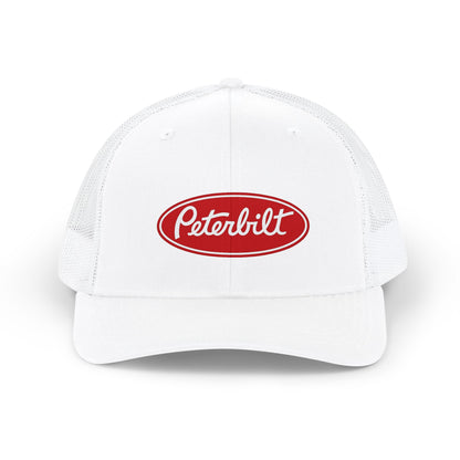 Peterbilt Trucker Cap - Embroidered Logo Snapback Hat