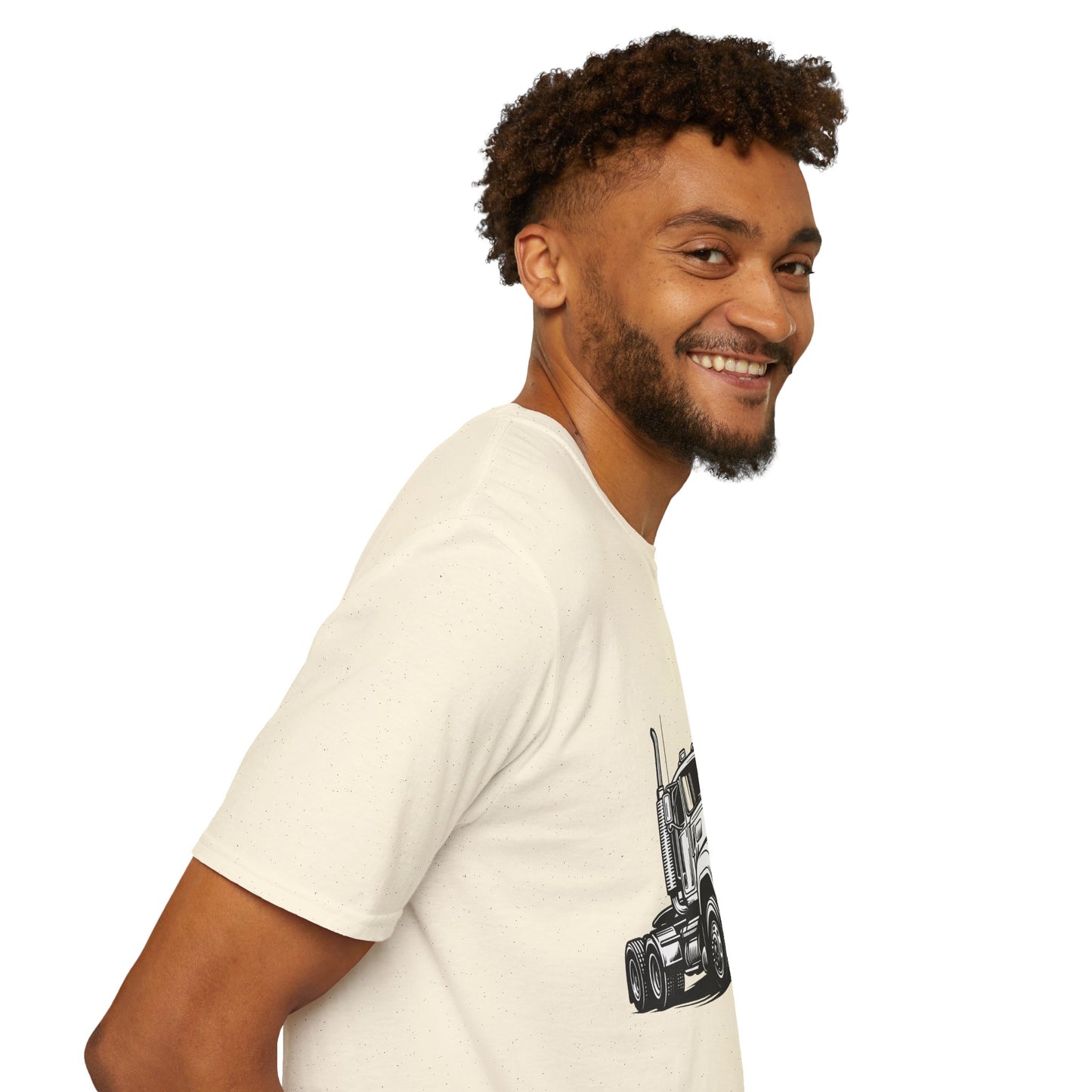 Semi Truck Graphic T-Shirt – Vintage Big Rig Tee for Truckers & Enthusiasts