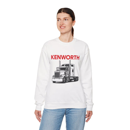 Kenworth Semi Truck Crewneck Sweatshirt — Classic Trucker Graphic