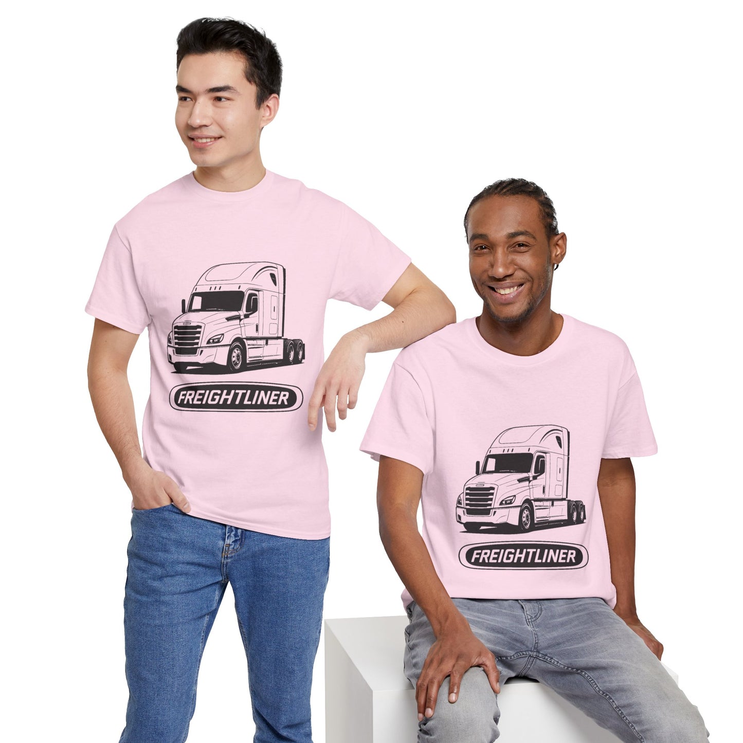 Freightliner Truck Graphic Tee — Semi Truck Driver T‑Shirt