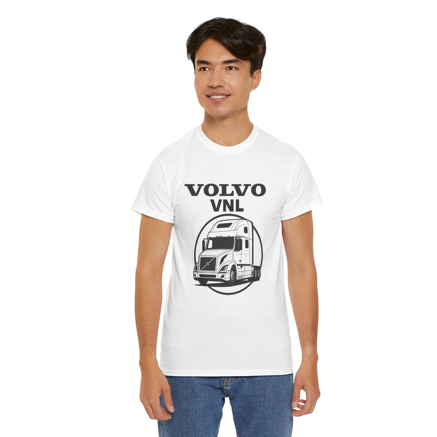 Volvo VNL Semi Truck T-Shirt — Trucker Cab Graphic Tee