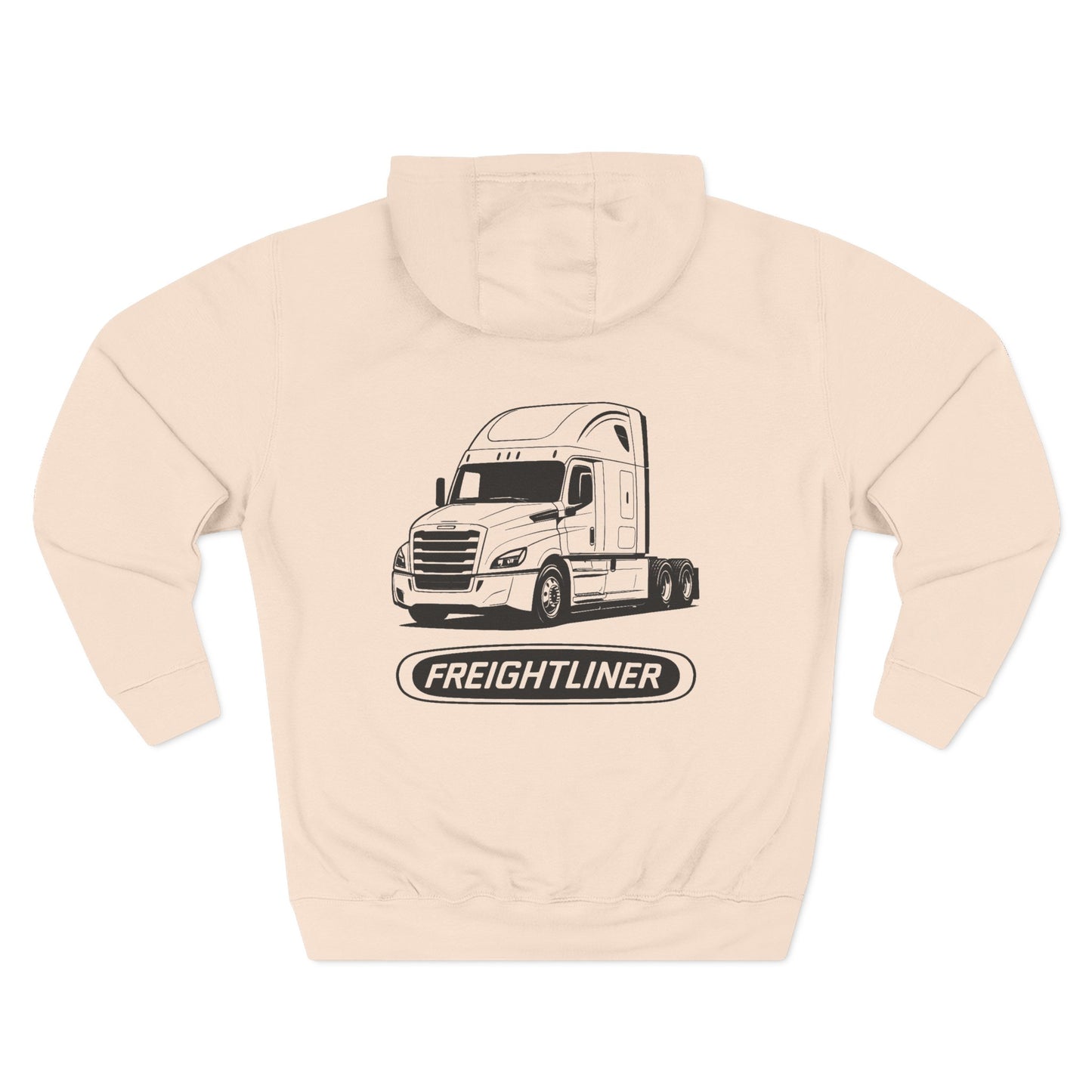 Freightliner Truck Hoodie — Classic Semi-Truck Logo Pullover