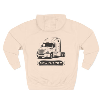 Freightliner Truck Hoodie — Classic Semi-Truck Logo Pullover