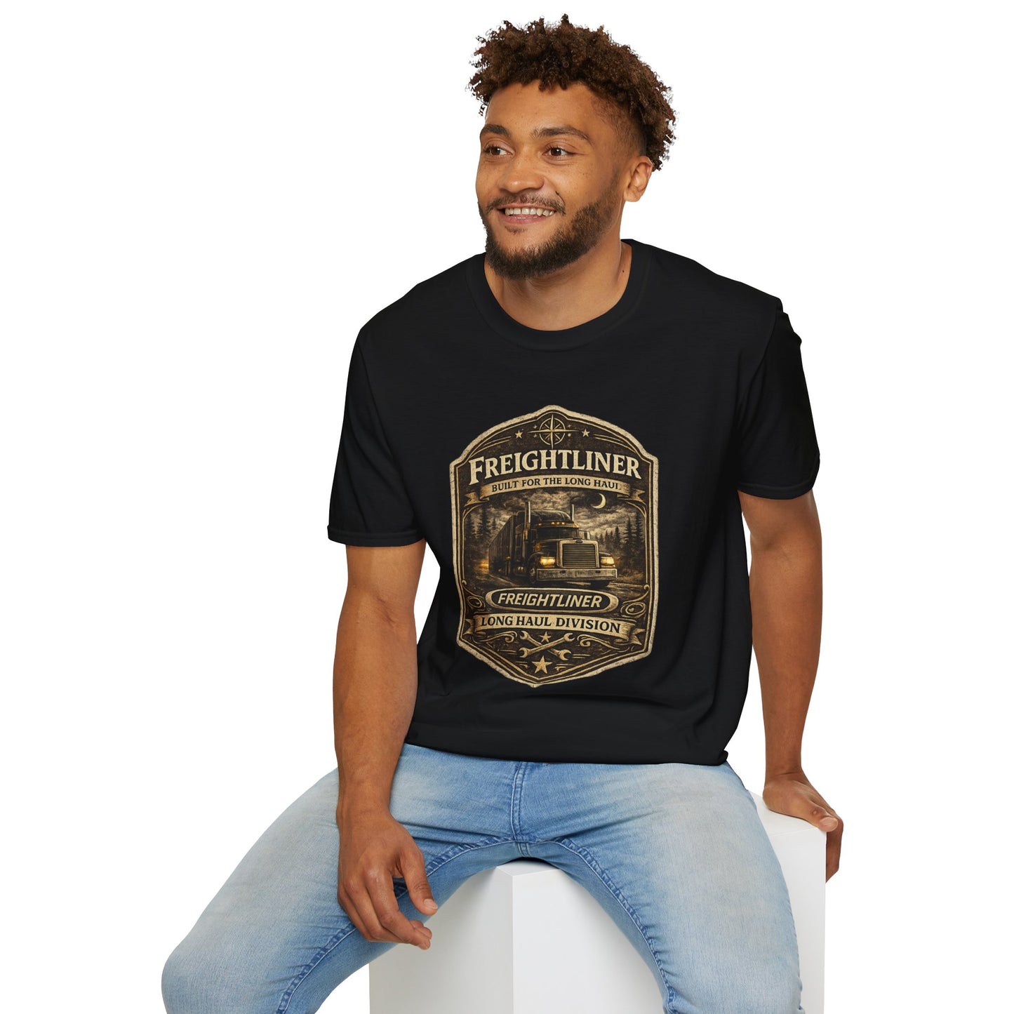 Freightliner Long Haul Trucker Tee — Vintage Trucker Shirt