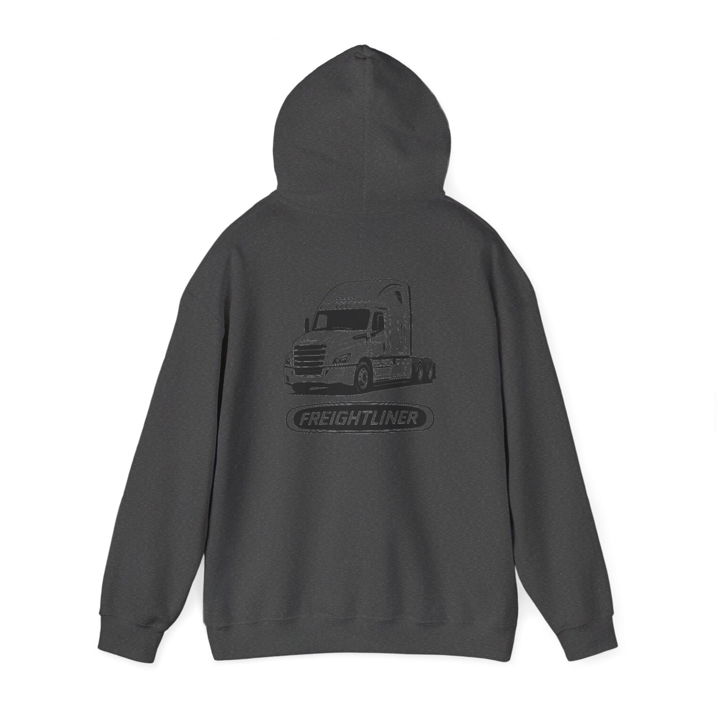 Freightliner Truck Hoodie – Classic Logo & Semi Truck Design