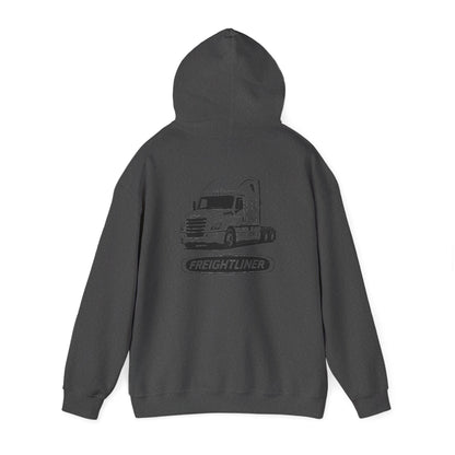Freightliner Truck Hoodie – Classic Logo & Semi Truck Design