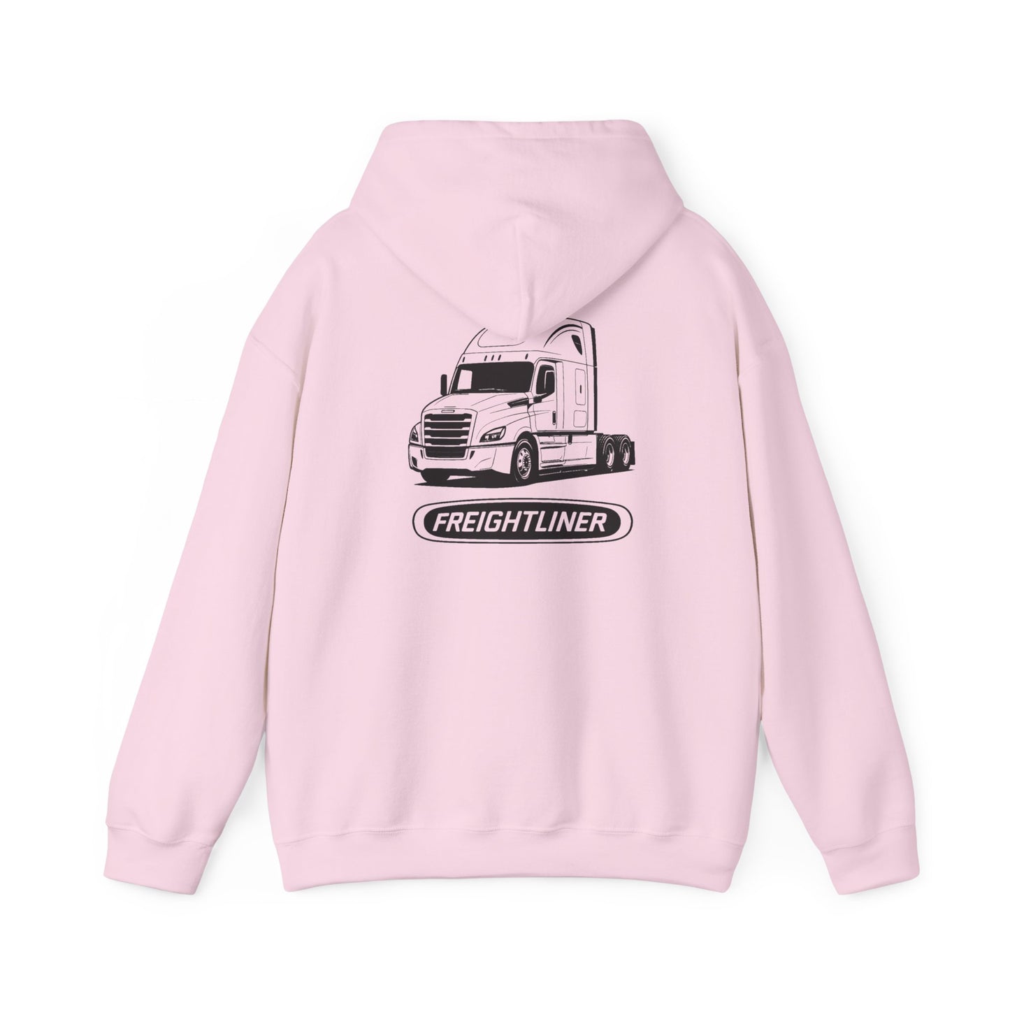 Freightliner Truck Hoodie – Classic Logo & Semi Truck Design