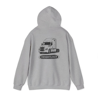 Freightliner Truck Hoodie – Classic Logo & Semi Truck Design