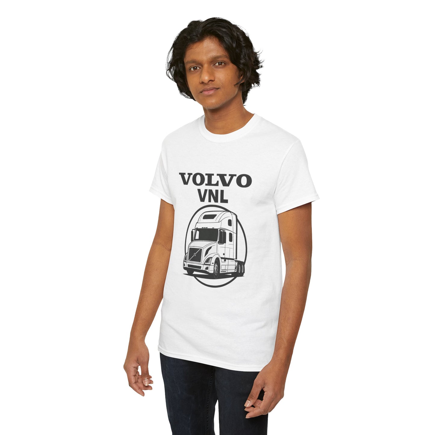 Volvo VNL Semi Truck T-Shirt — Trucker Cab Graphic Tee