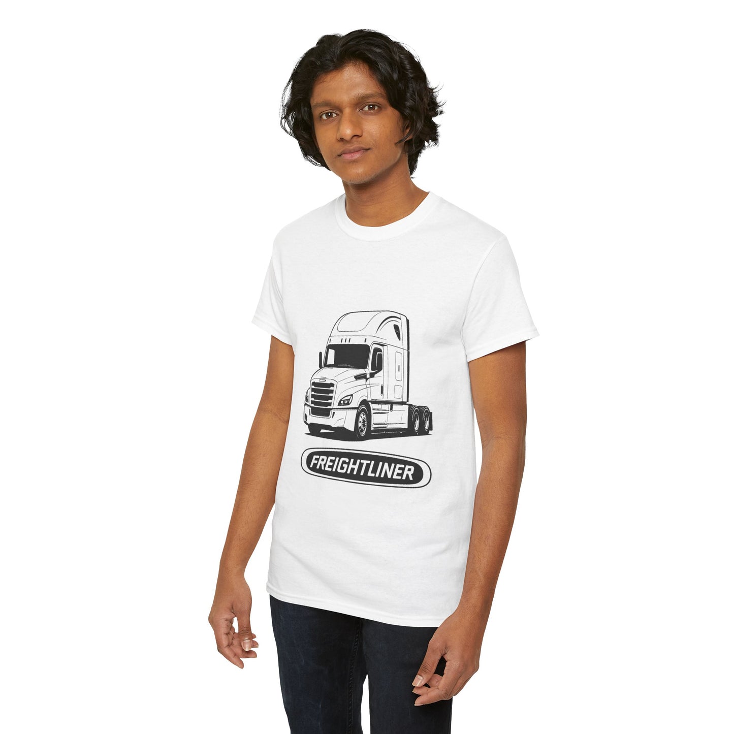 Freightliner Truck Graphic Tee — Semi Truck Driver T‑Shirt