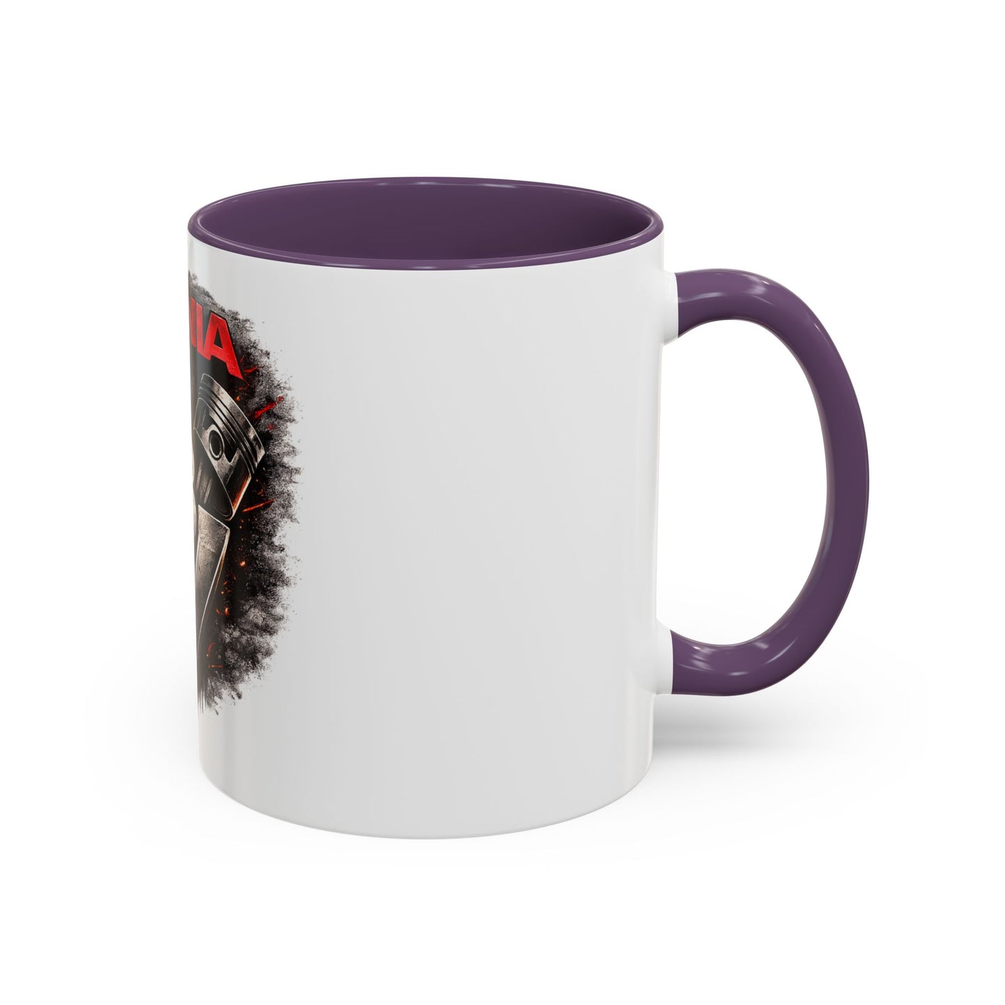 Scania V8 Engine Logo Accent Coffee Mug – Truck Driver Gift
