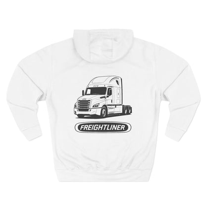 Freightliner Truck Hoodie — Classic Semi-Truck Logo Pullover