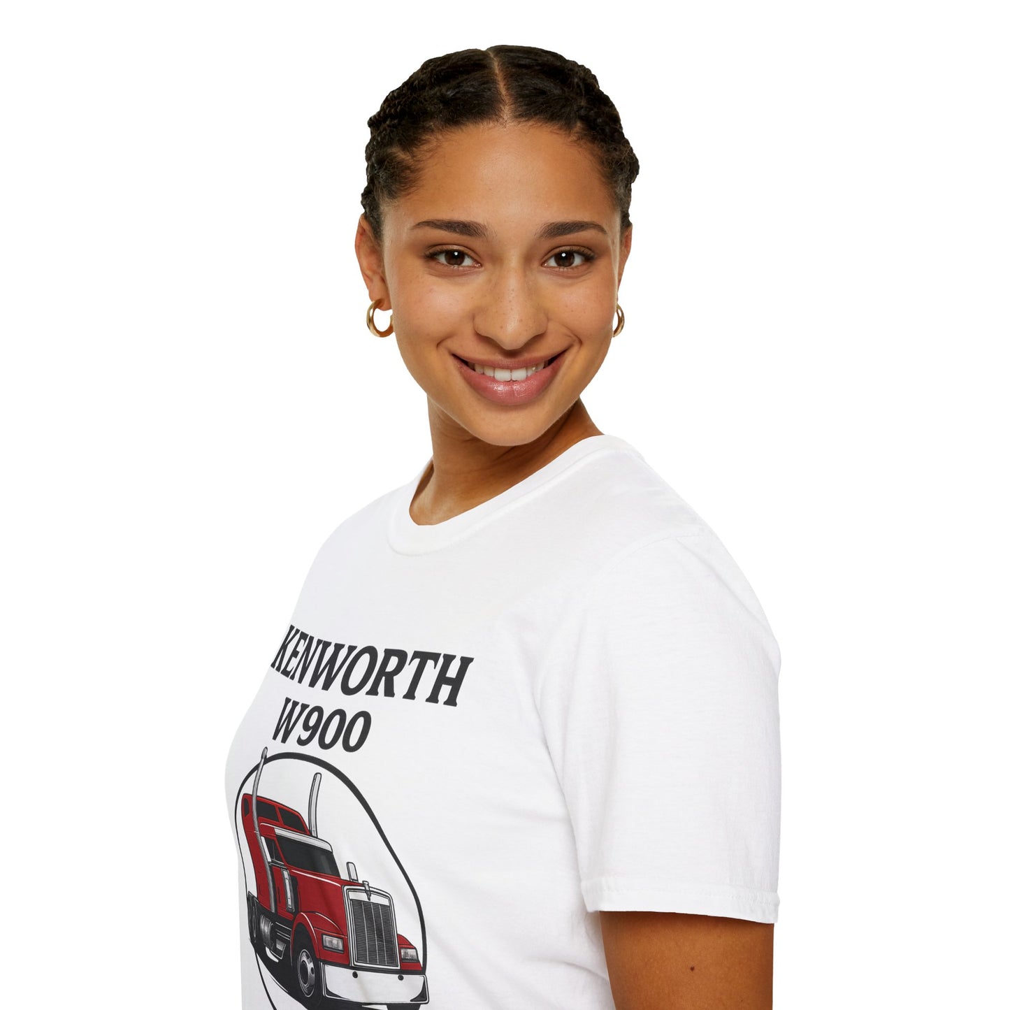 Kenworth W900 Truck T-Shirt — Red Semi Tractor Graphic Tee for Truckers & Enthusiasts