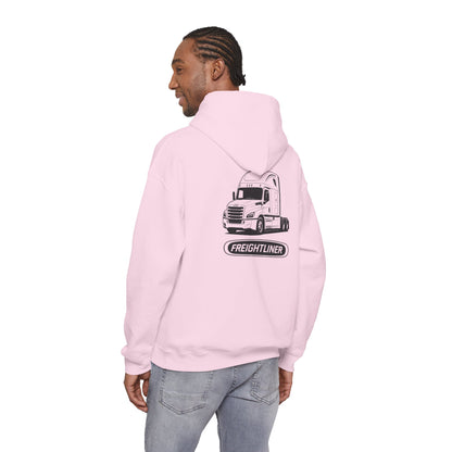 Freightliner Truck Hoodie – Classic Logo & Semi Truck Design