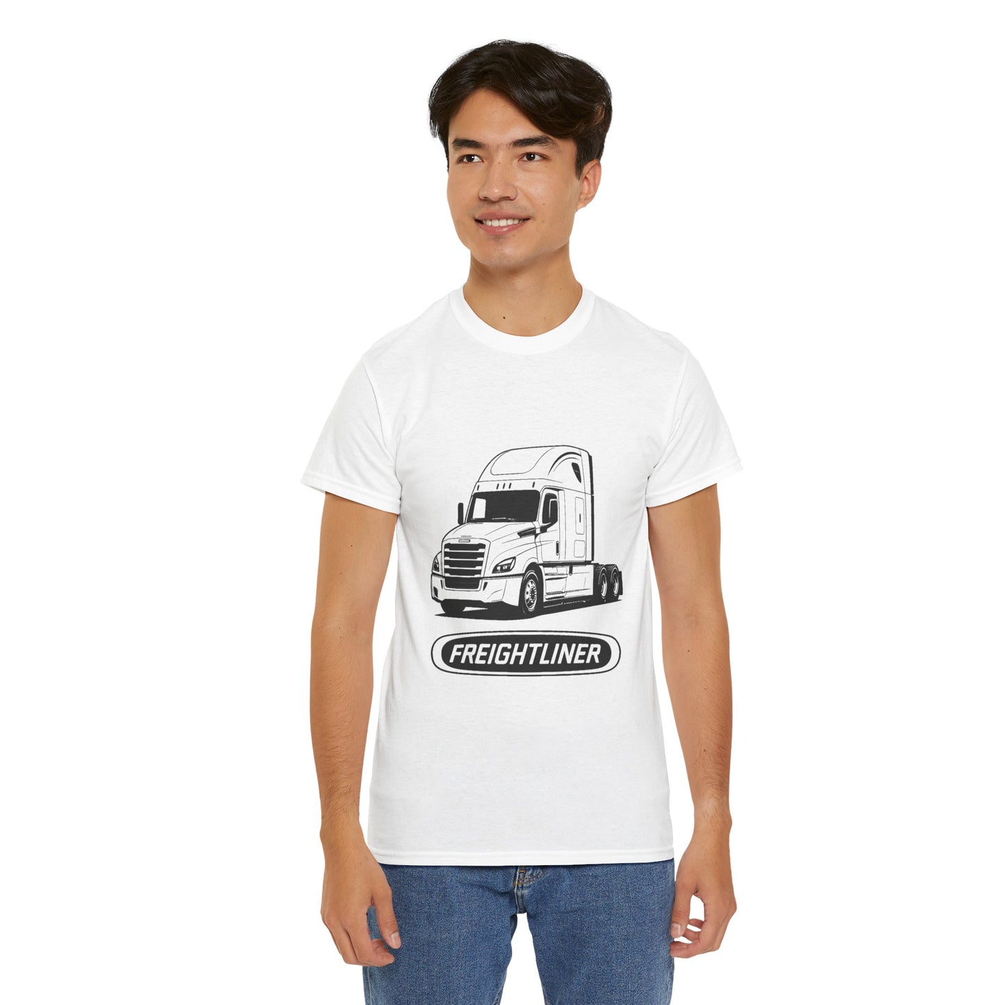Freightliner Truck Graphic Tee — Semi Truck Driver T‑Shirt