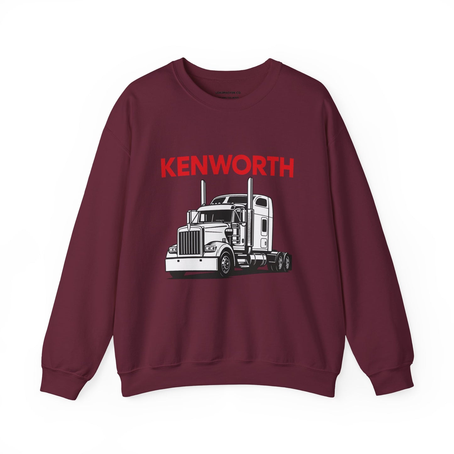 Kenworth Semi Truck Crewneck Sweatshirt — Classic Trucker Graphic