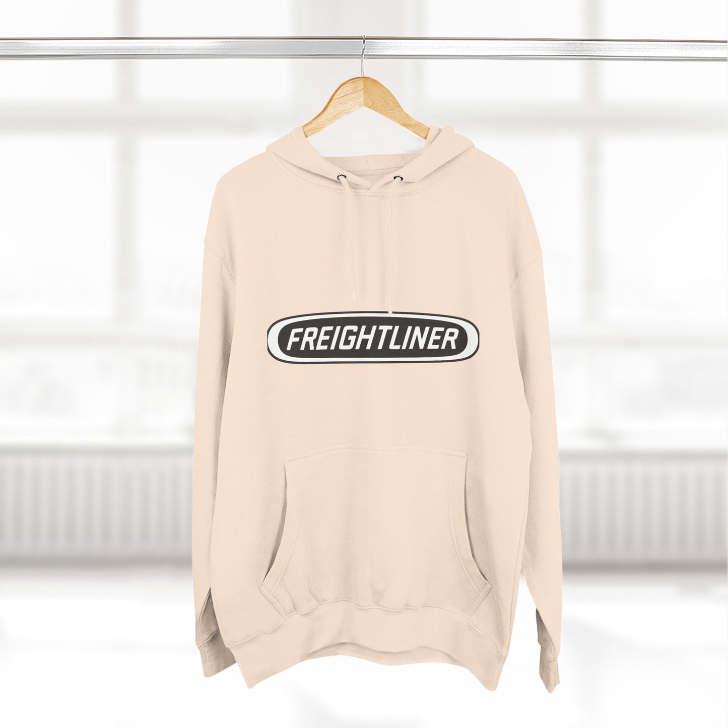 Freightliner Truck Hoodie — Classic Semi-Truck Logo Pullover