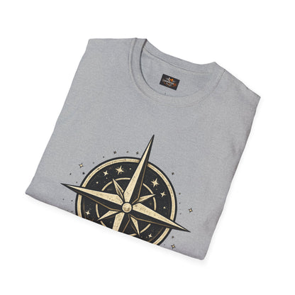 Midnight Freight Club T-Shirt — Born After Midnight Trucker Compass Tee