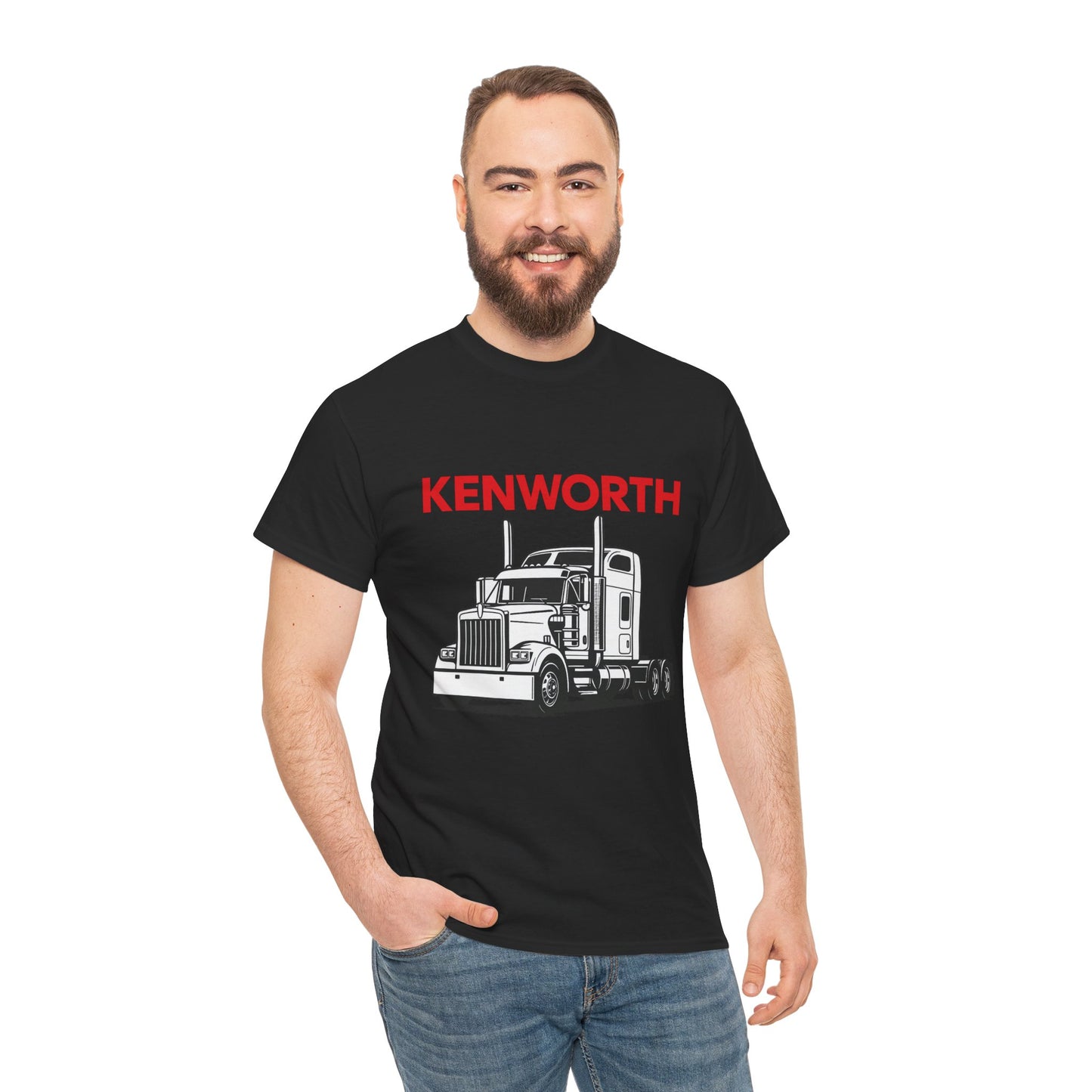 Kenworth Semi Truck Tee — Trucker Graphic T-Shirt