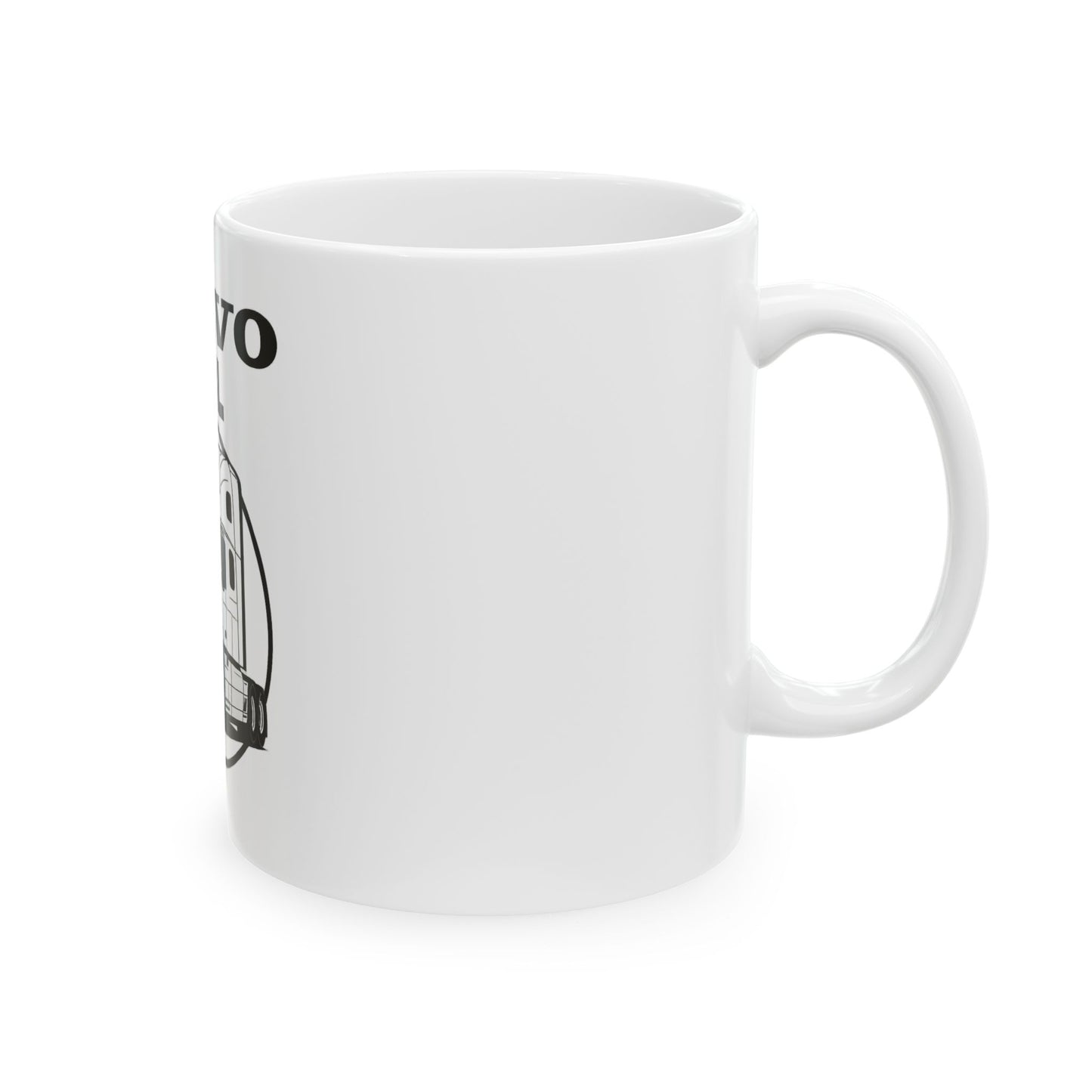 Volvo VNL Truck Ceramic Mug – Semi Truck Driver Coffee Cup (11oz & 15oz)