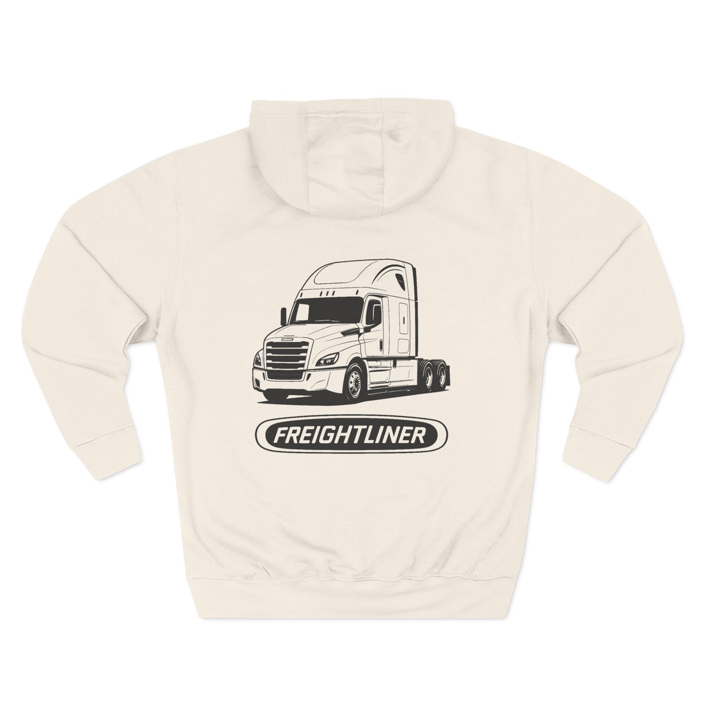 Freightliner Truck Hoodie — Classic Semi-Truck Logo Pullover