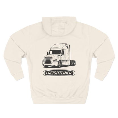 Freightliner Truck Hoodie — Classic Semi-Truck Logo Pullover