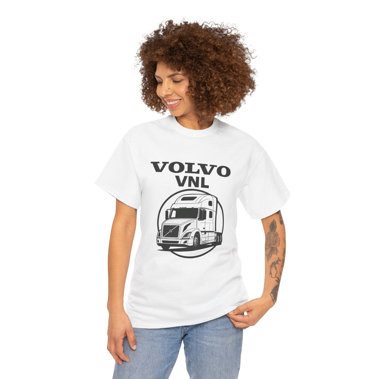 Volvo VNL Semi Truck T-Shirt — Trucker Cab Graphic Tee
