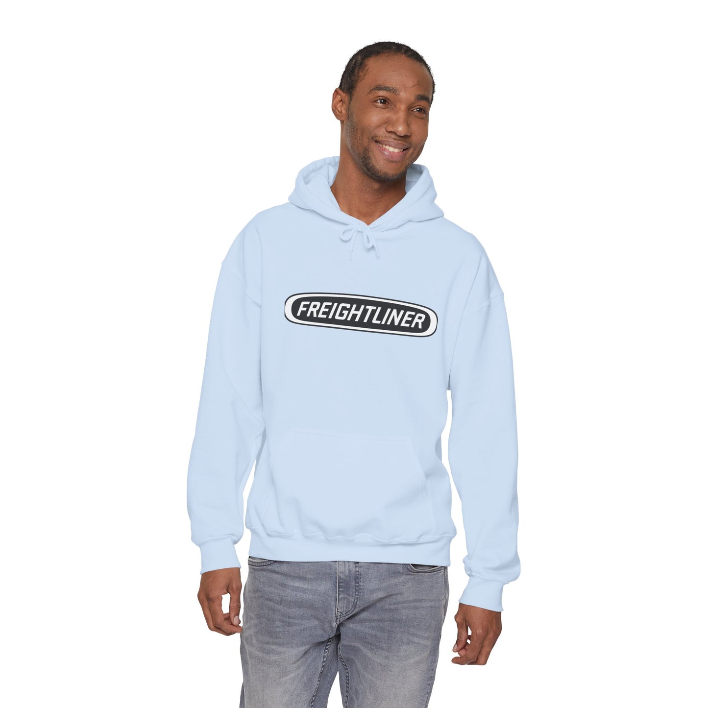 Freightliner Truck Hoodie – Classic Logo & Semi Truck Design