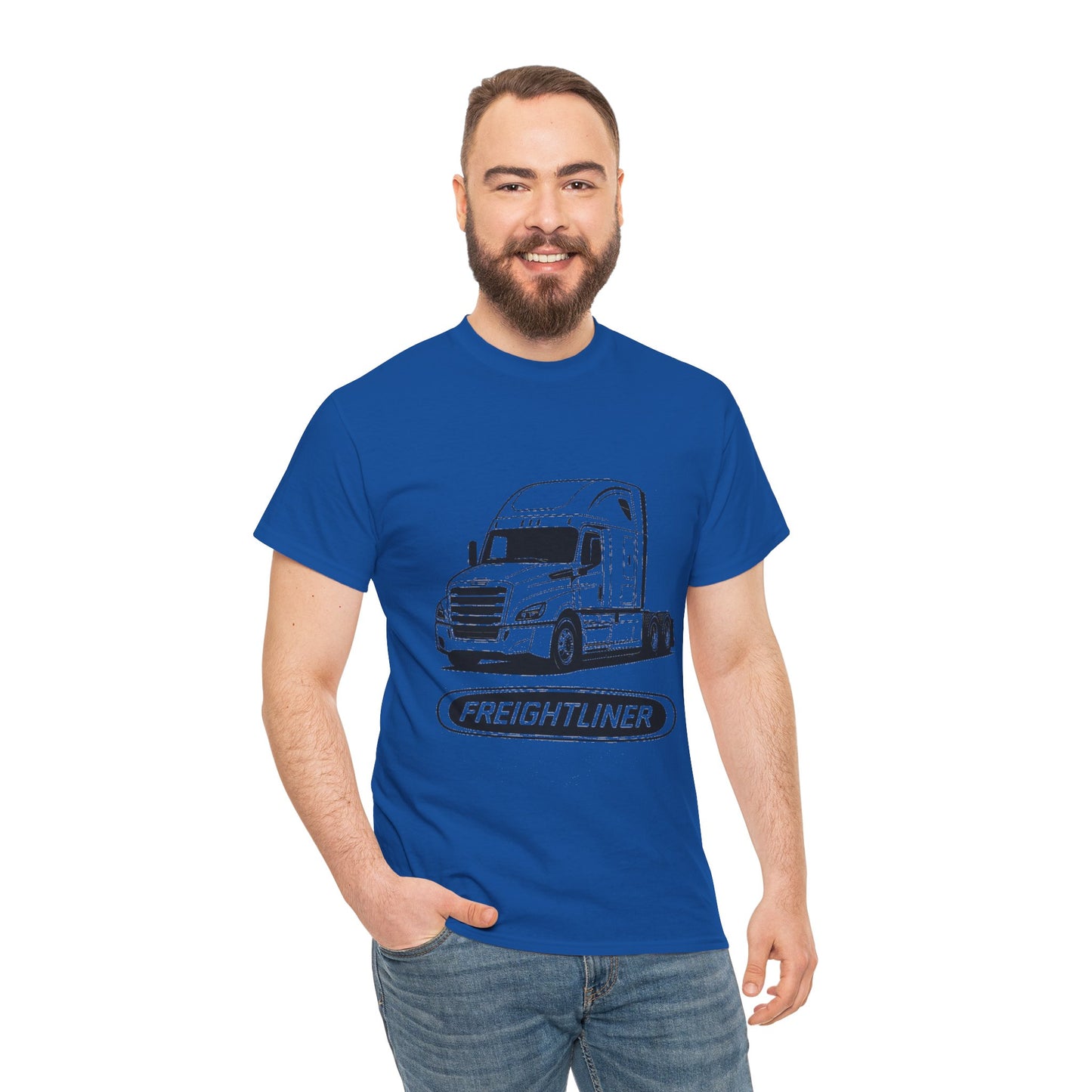 Freightliner Truck Graphic Tee — Semi Truck Driver T‑Shirt