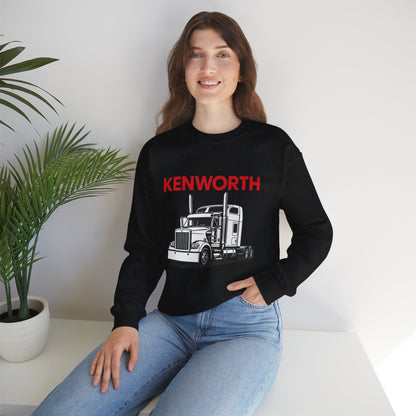 Kenworth Semi Truck Crewneck Sweatshirt — Classic Trucker Graphic