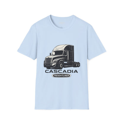 Cascadia Freightliner Truck T-Shirt — Semi Truck Driver Tee