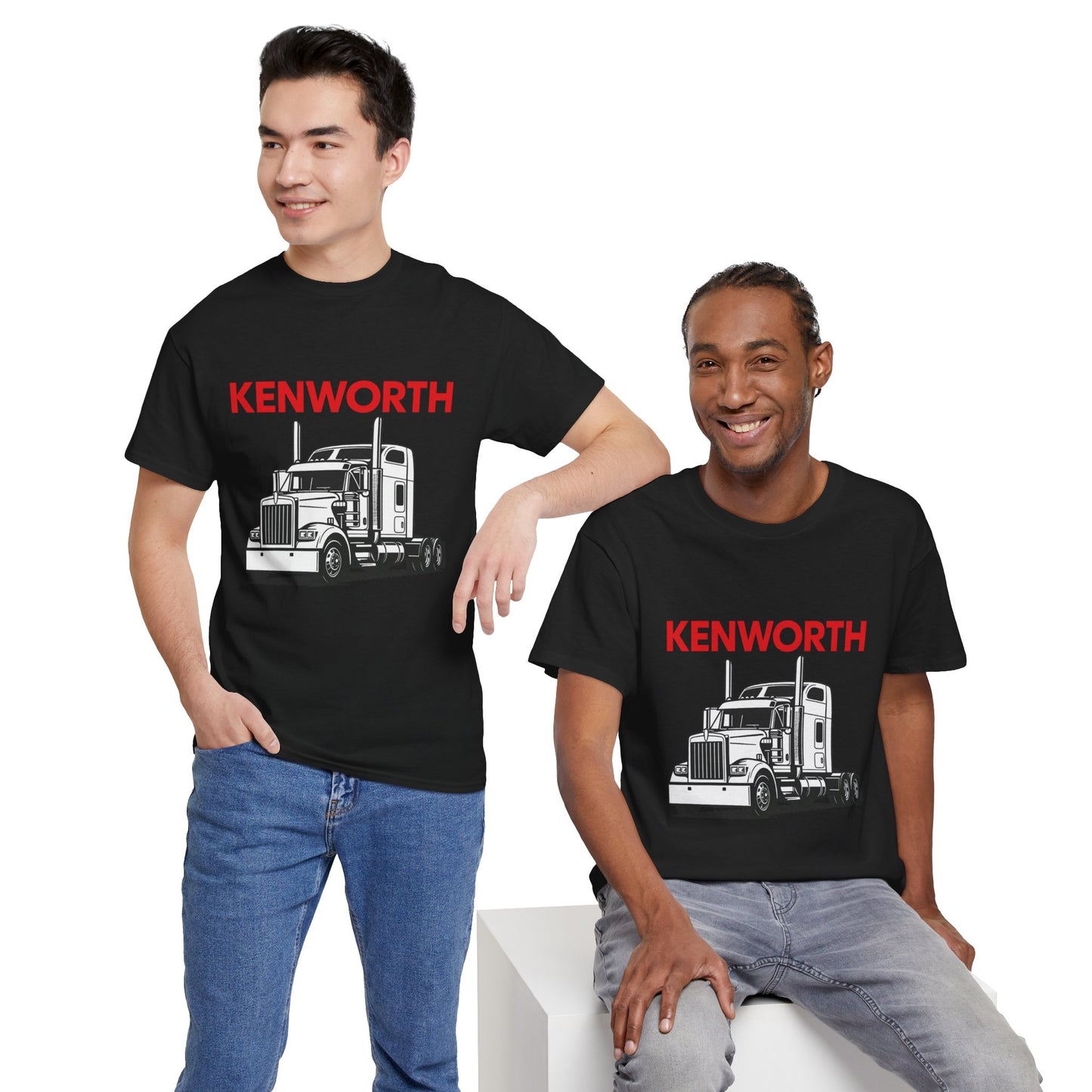 Kenworth Semi Truck Tee — Trucker Graphic T-Shirt