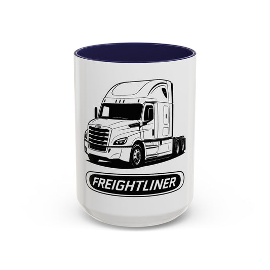 Freightliner Truck Coffee Mug - Accent 11/15oz
