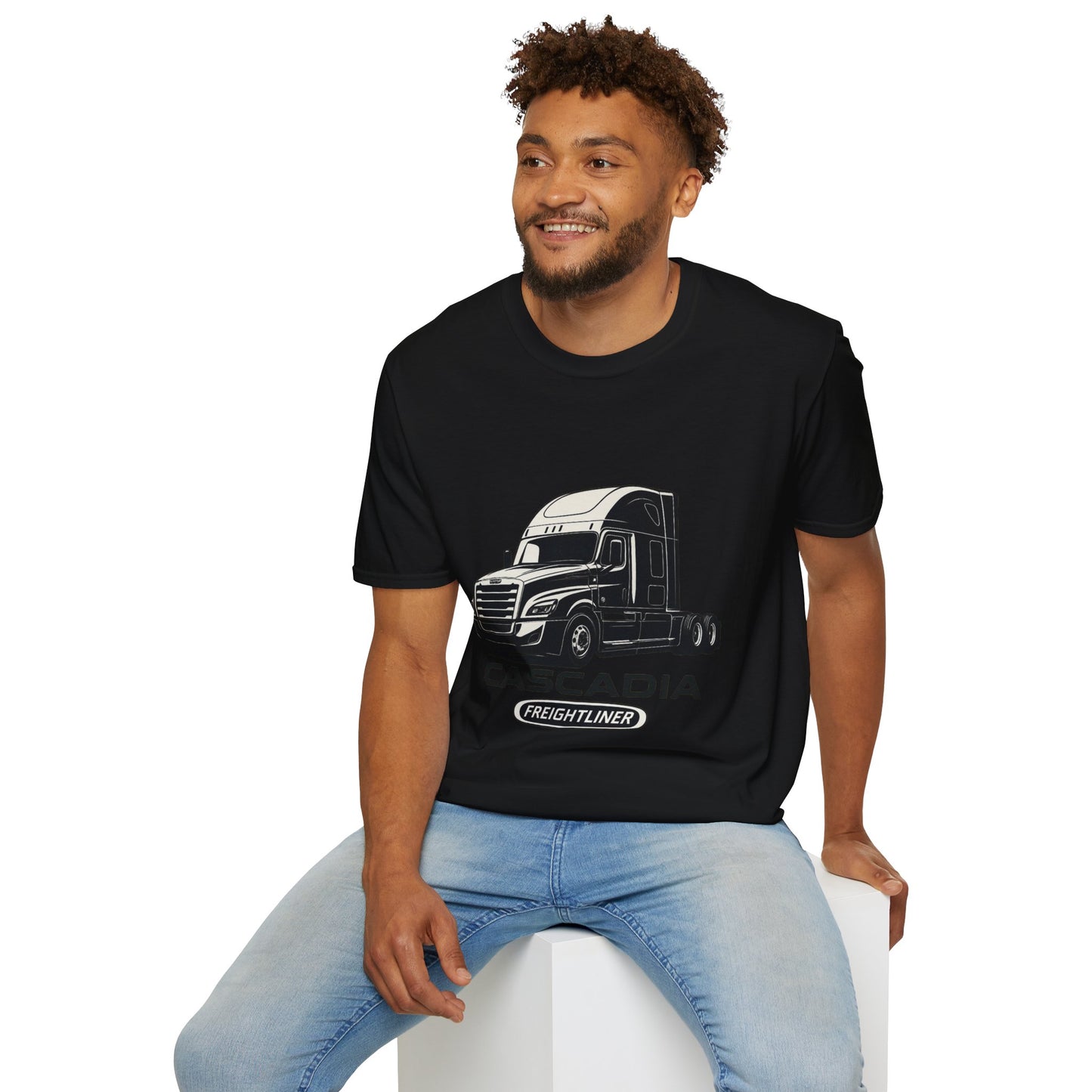 Cascadia Freightliner Truck T-Shirt — Semi Truck Driver Tee