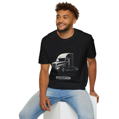Cascadia Freightliner Truck T-Shirt — Semi Truck Driver Tee
