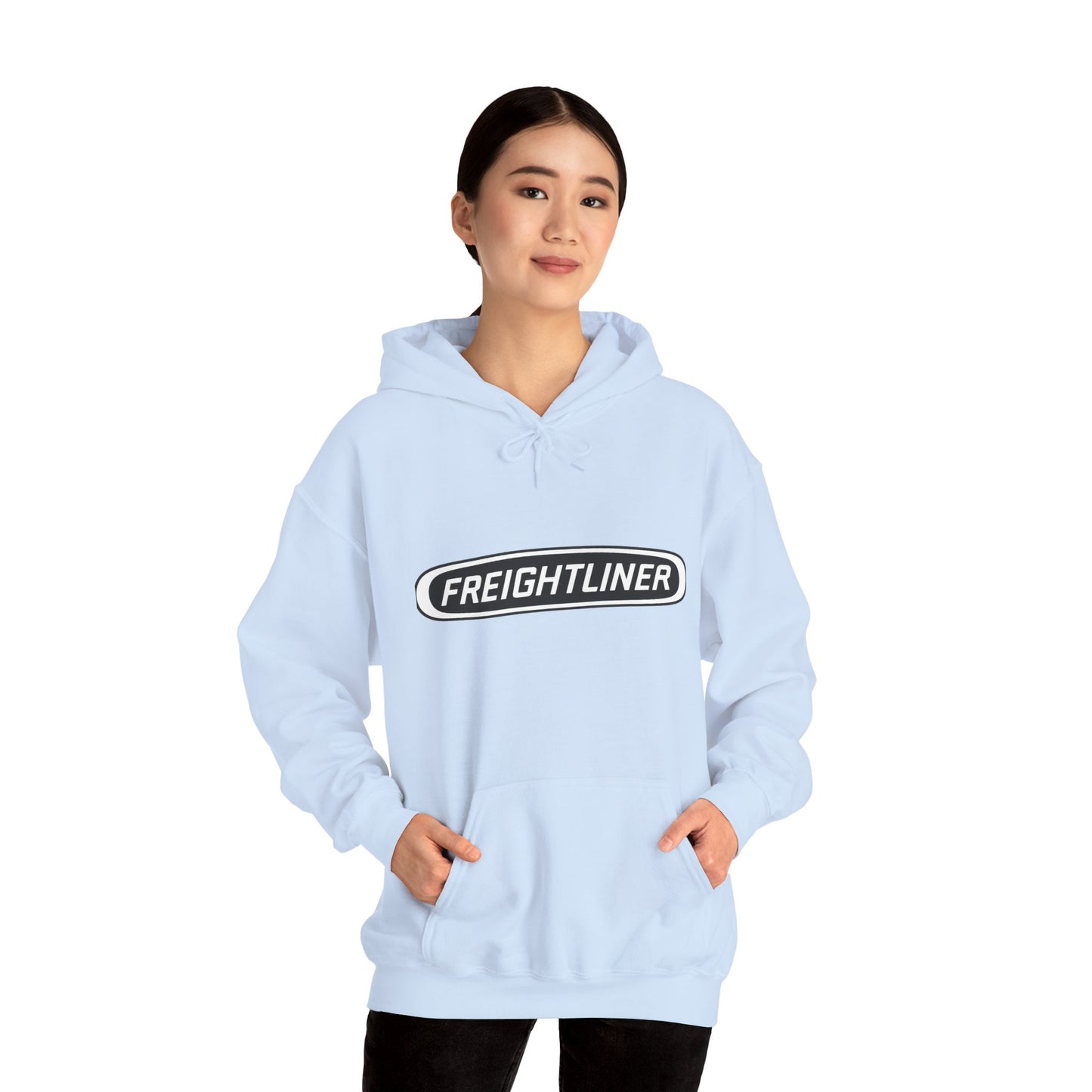 Freightliner Truck Hoodie – Classic Logo & Semi Truck Design